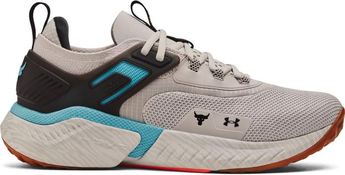 Кроссовки Under Armour Project Rock 5 White After Burn, белый