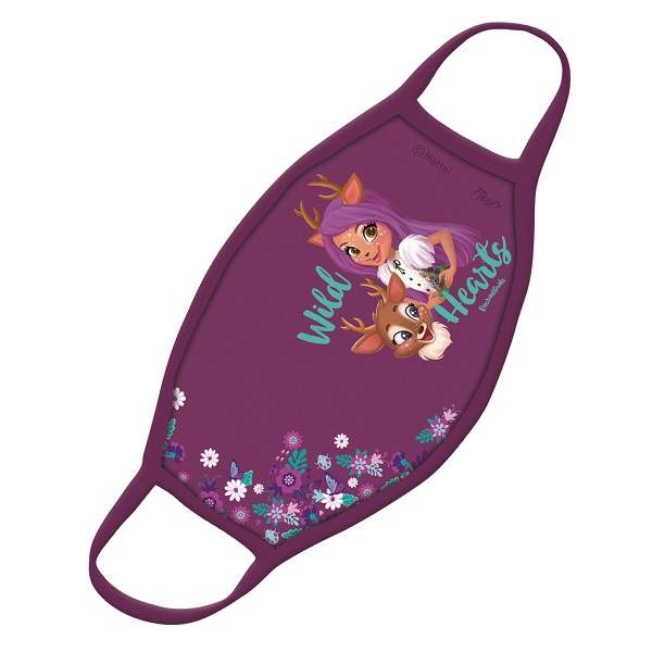 Многоразовая маска детская Enchantimals AKS-929 фиолетовая