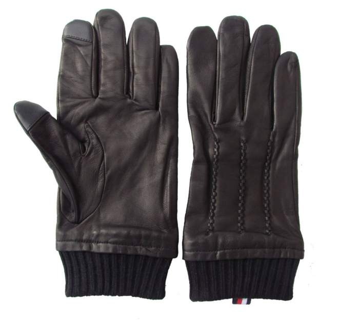Мужские перчатки Tommy Hilfiger 1CT0530-01, черный