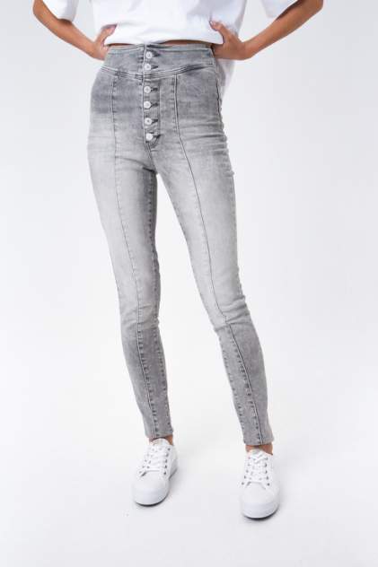Женские джинсы  Guess W1BA12_RKIS, серый