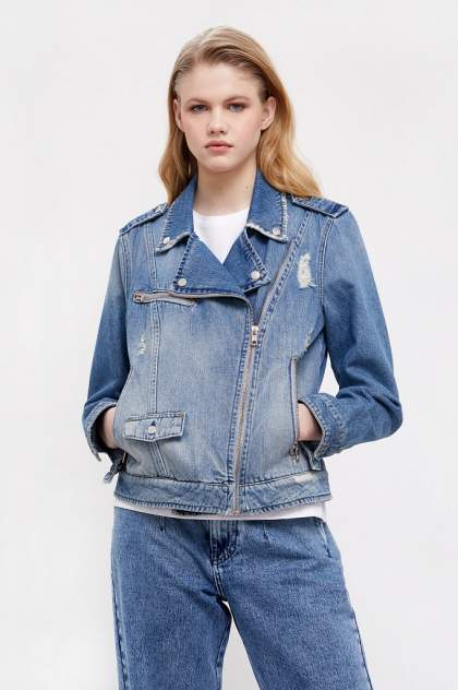 Женская джинсовая куртка Finn Flare B21-15001, синий