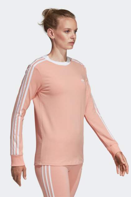 Лонгслив Adidas DV2606, розовый
