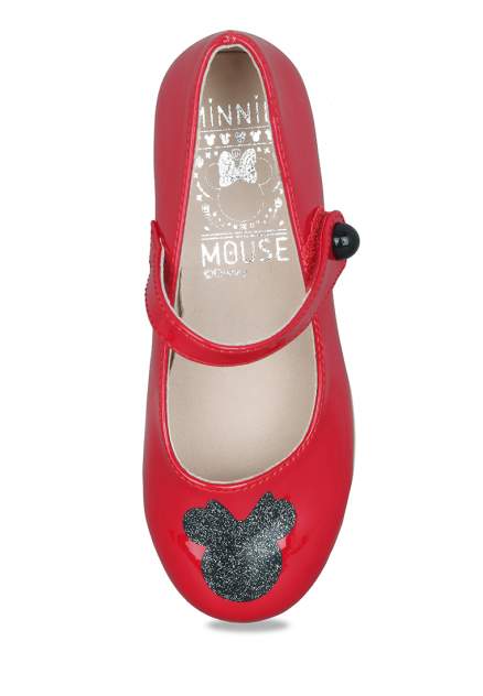 Туфли детские Minnie Mouse, цв.красный