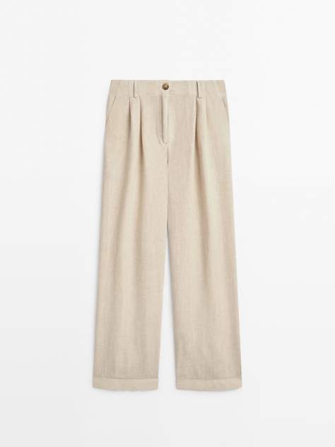 Женские брюки больших размеров Massimo Dutti - купить женские брюки большихразмеров Massimo Dutti, цены в Москве на Мегамаркет