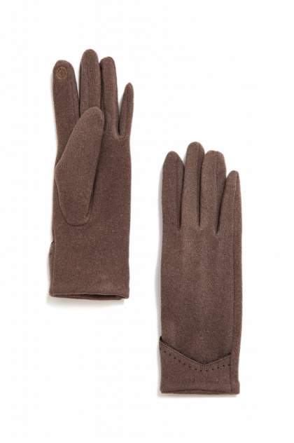 Женские перчатки Finn Flare FAB11301, коричневый