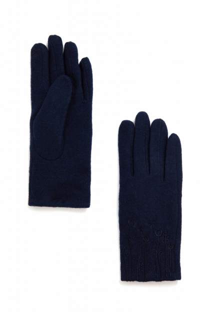 Женские перчатки Finn Flare FAB11303, синий