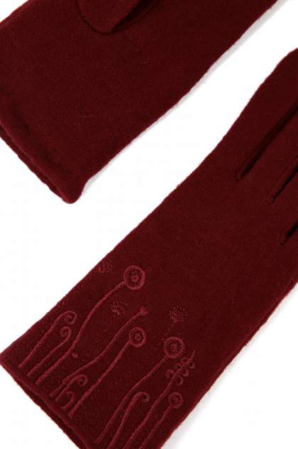 Женские перчатки Finn Flare FAB11303, бордовый