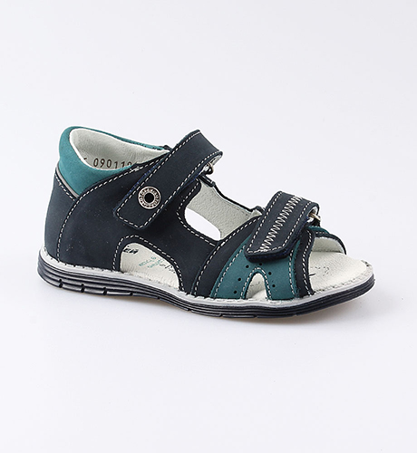 фото Сандалии детские котофей, цв. синий р.29