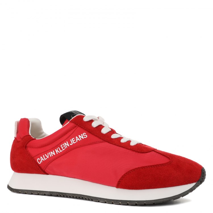 фото Кроссовки мужские calvin klein jeans jerrold_2 красные 45 eu