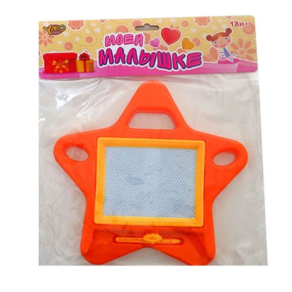 

Доска для рисования Наша игрушка Звезда 21 см, M7927