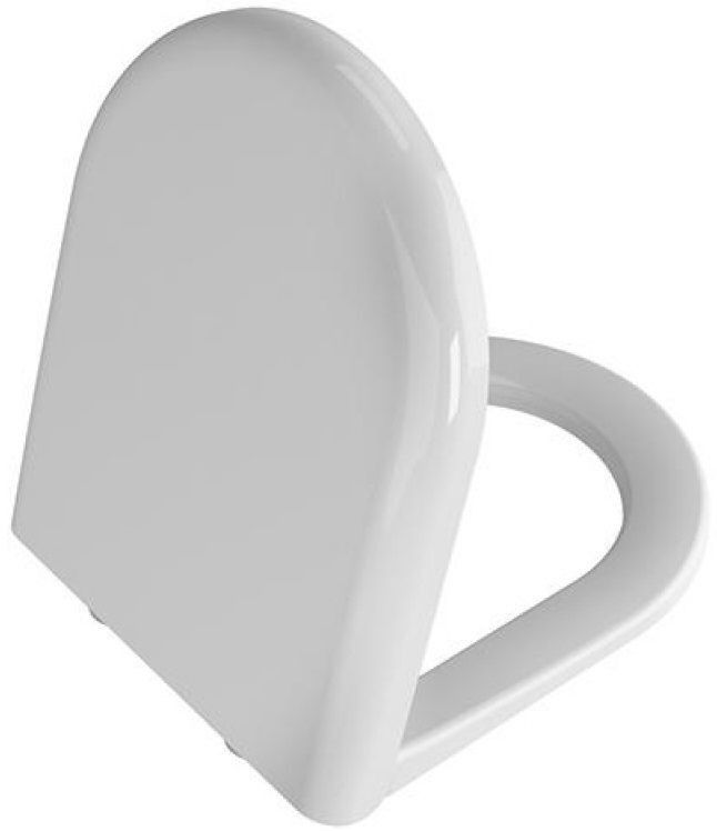 Сиденье для унитаза Vitra Zentrum, белый (94-003-001) накидка на переднее сиденье натуральная шерсть короткий ворс белый