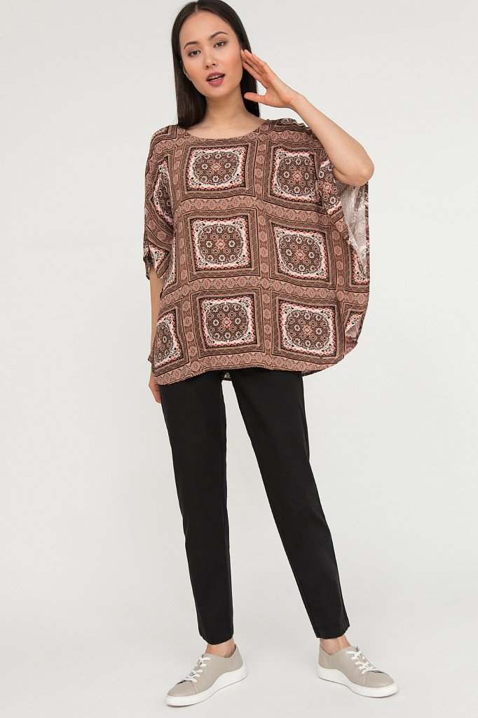 

Блуза женская Finn Flare S20-12006 серая M, S20-12006