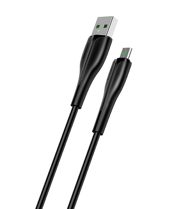 Кабель Usams U38 USB-A/microUSB, 4A, Black (УТ000020302)