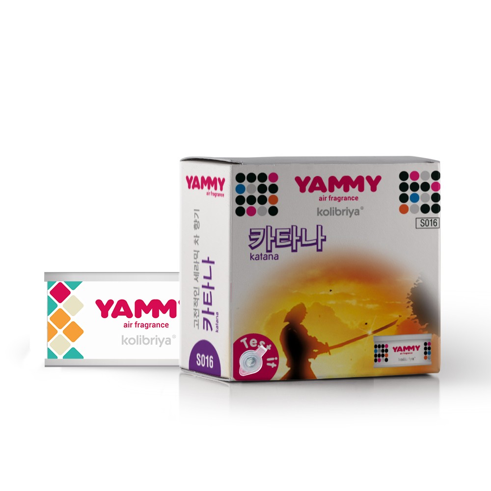

Ароматизатор в машину YAMMY S016 Katana, Белый