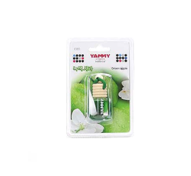 

Ароматизатор в машину YAMMY L020 Green Apple, Зеленый