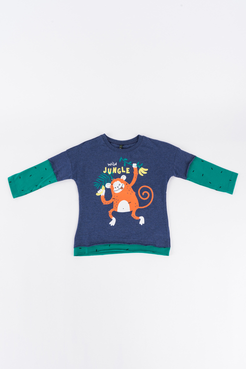 

Джемпер для мальчиков Crockid, цв. синий р.74, КР 300893