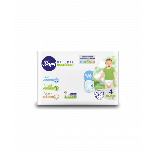 

Подгузники-трусики Sleepy Natural Maxi (7-14 кг), 30 шт.
