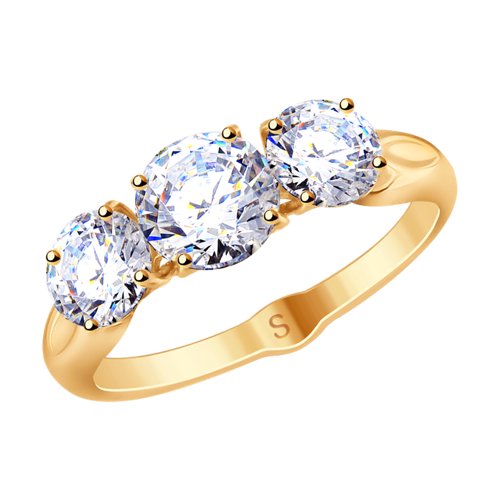 

Кольцо из серебра с фианитом р. 20 SOKOLOV 93010784, 93010784