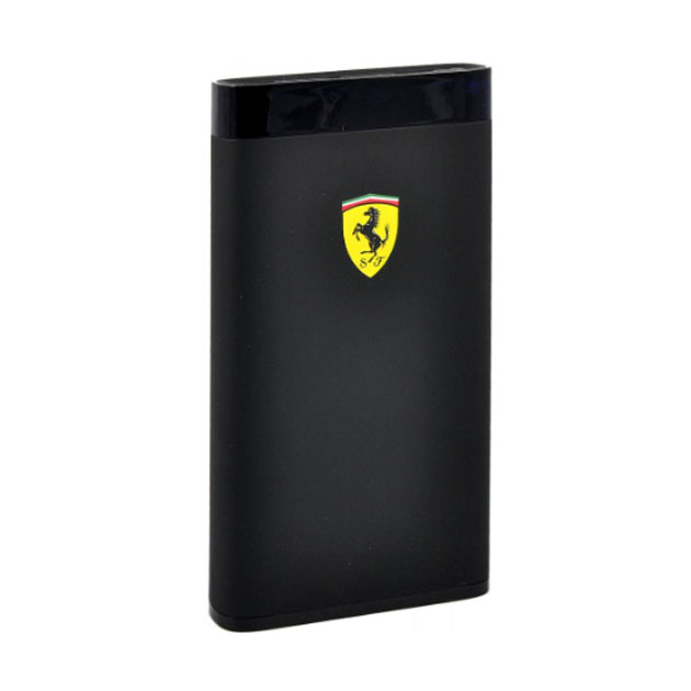 фото Внешний аккумулятор ferrari rubber 12000 мач black (fepbi812bk)