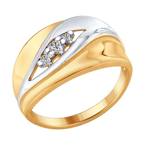 

Кольцо из серебра с фианитом р. . SOKOLOV 93010681, 93010681