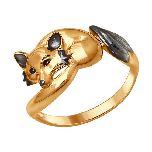 

Кольцо из серебра р. 18 SOKOLOV 93010668, эмаль, 93010668