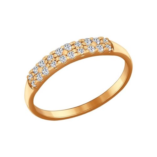 

Кольцо из серебра с фианитом р.  SOKOLOV 93010535, 93010535