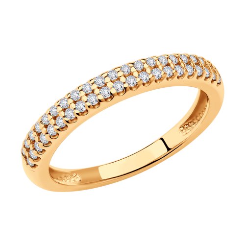 

Кольцо из серебра р. 19 SOKOLOV 93010525, фианит, 93010525