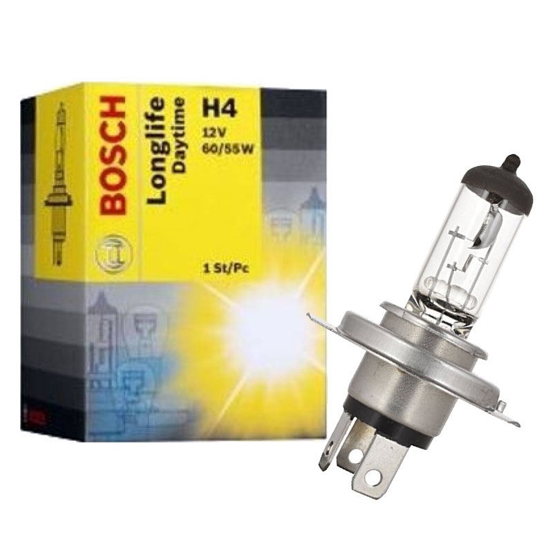 фото Лампа h4 60/55w p43t longlife daytime bosch 1 987 302 048