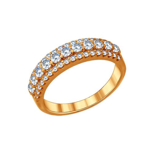 

Кольцо из серебра р. , SOKOLOV 93010402, фианит, 93010402
