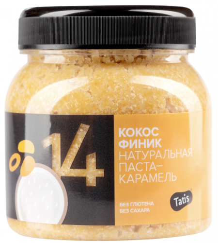 

Кокосовая паста-карамельТатис с фиником 250 г