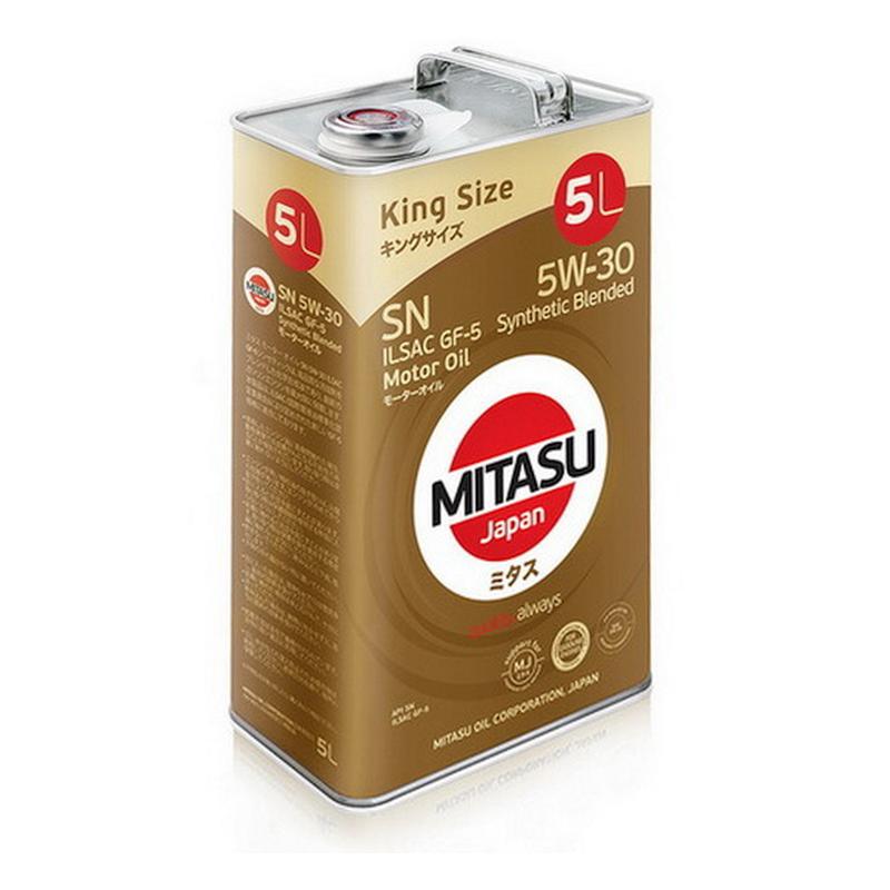 Моторное масло Mitasu Motor Oil SN 5W30 5л