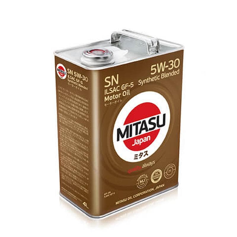 Моторное масло Mitasu Motor Oil SN 5W30 4л