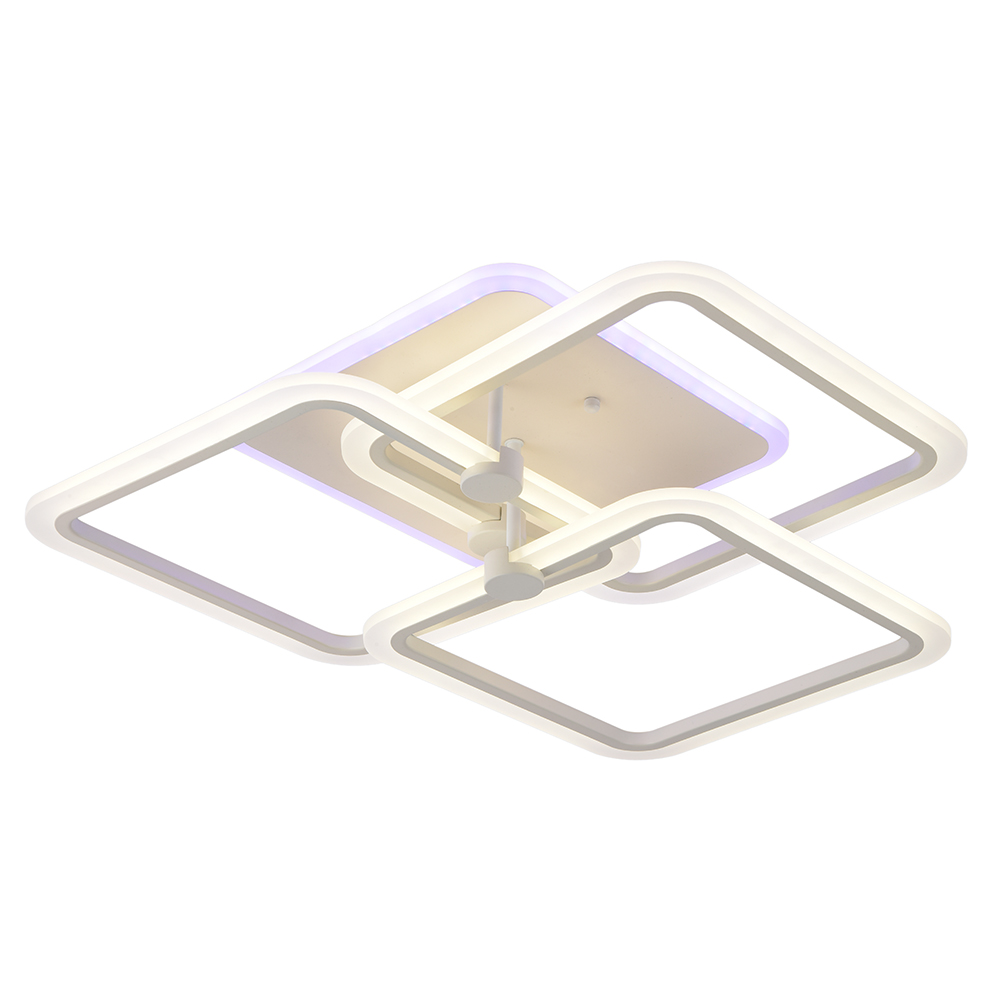 фото Светодиодная люстра 8001/3 wht 156w (bl+yl) profit light