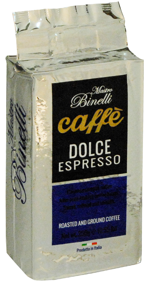 фото Кофе mastro binelli dolce espresso молотый 250 г