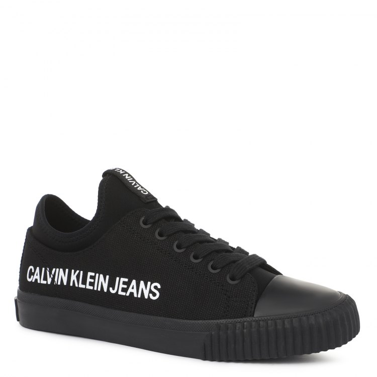 фото Кеды женские calvin klein jeans iantha черные 36 eu