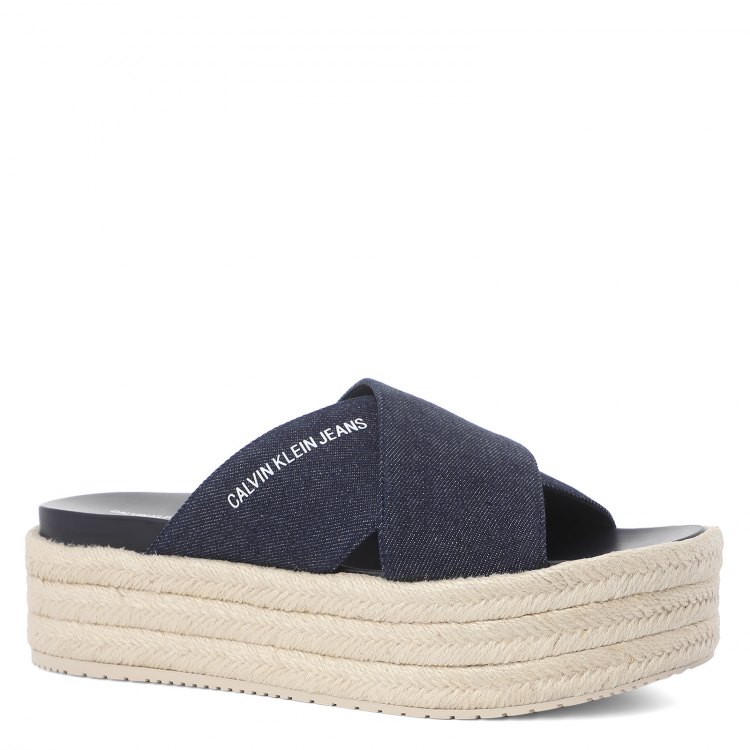 

Сабо женские Calvin Klein Jeans FERNANDA_2 синие 36 EU, FERNANDA_2