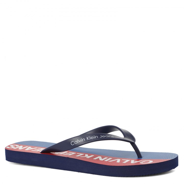 

Шлепанцы мужские Calvin Klein Jeans ERROL темно-синие 41 EU, ERROL