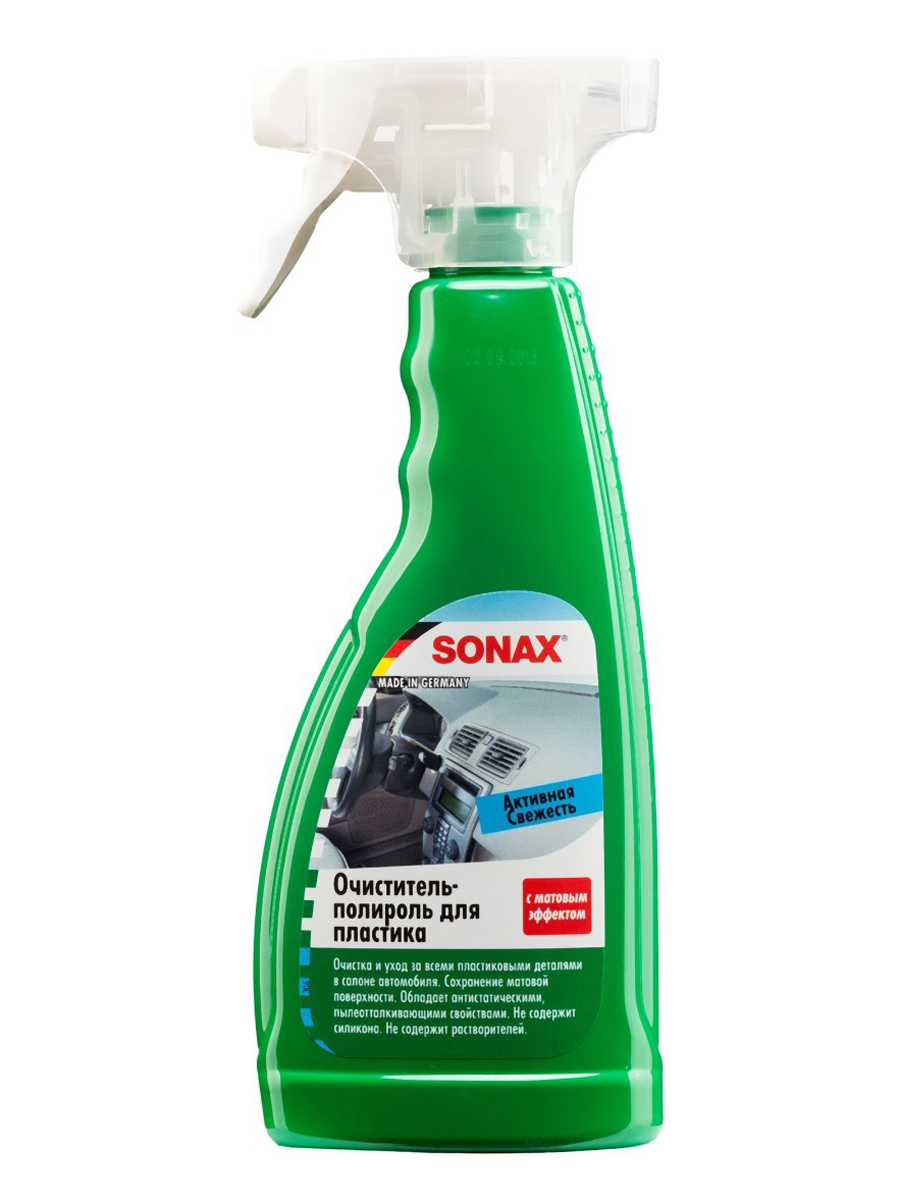 Очиститель-полироль для пластика Sonax 073-357241 0,5 л матовый эффект, активная свежесть