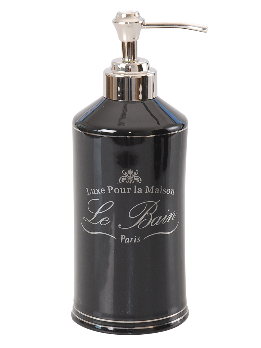 Дозатор для жидкого мыла LE BAIN BLACK керамика Sibo 872-SI35225