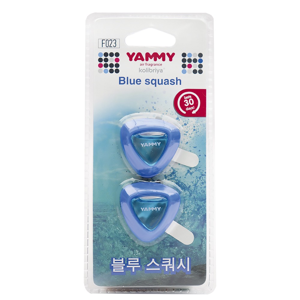 

Ароматизатор в машину YAMMY F023 Blue Squash, Голубой
