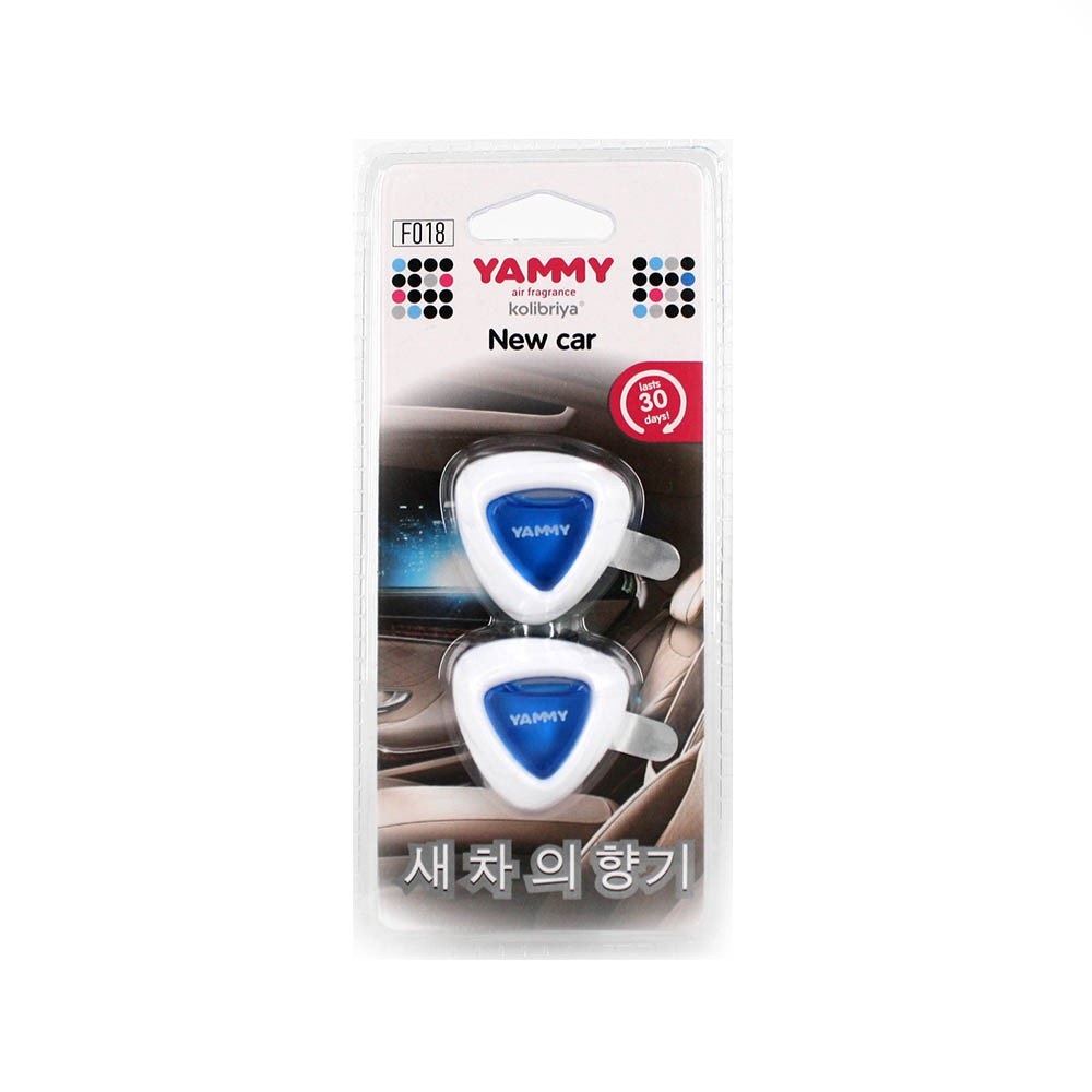 

Ароматизатор в машину YAMMY F018 New car, Белый