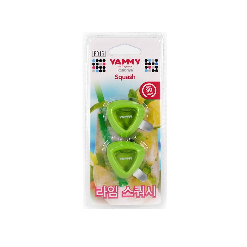 

Ароматизатор в машину YAMMY F015 Squash, Зеленый