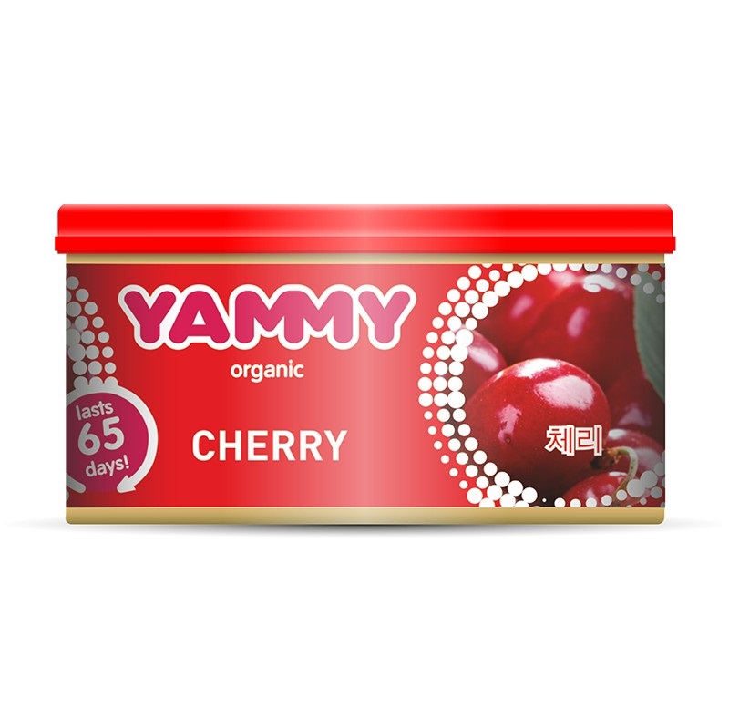 фото Ароматизатор с растительным наполнителем yammy, баночка, cherry 42 гр, d021