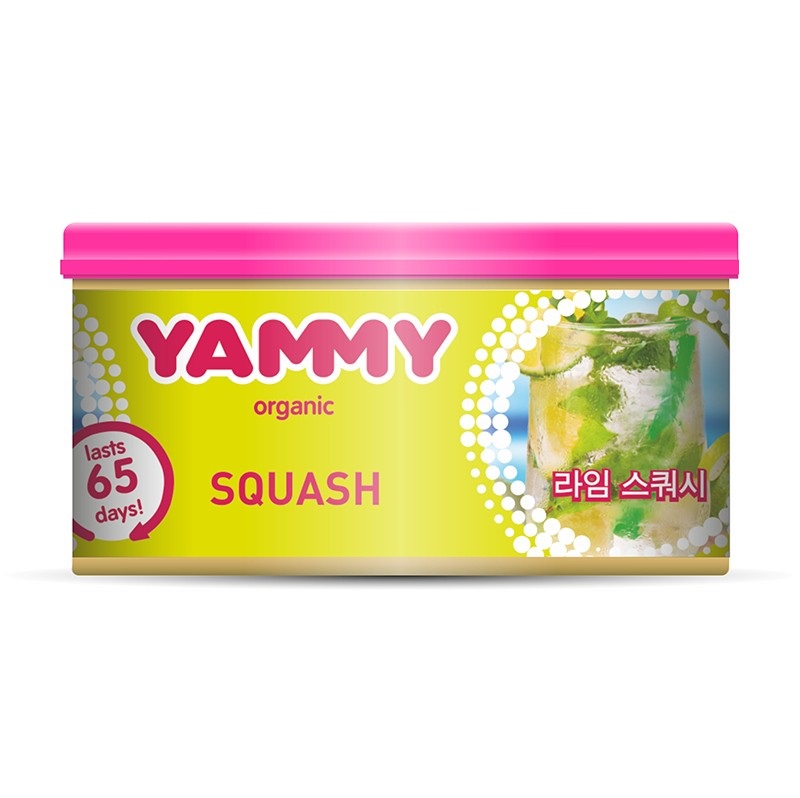 фото Ароматизатор с растительным наполнителем yammy, баночка, squash 42 гр, d012