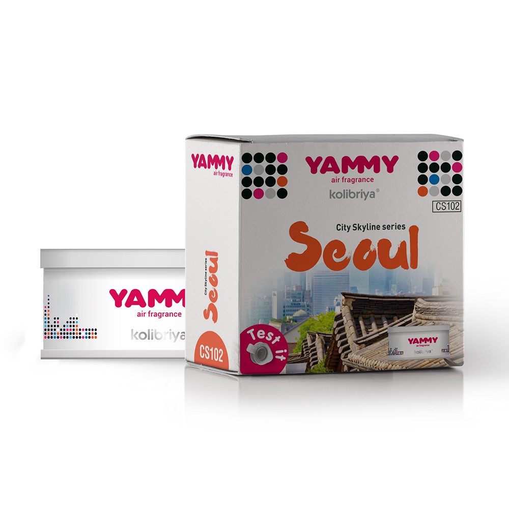 

Ароматизатор в машину YAMMY CS102 Seoul, Белый