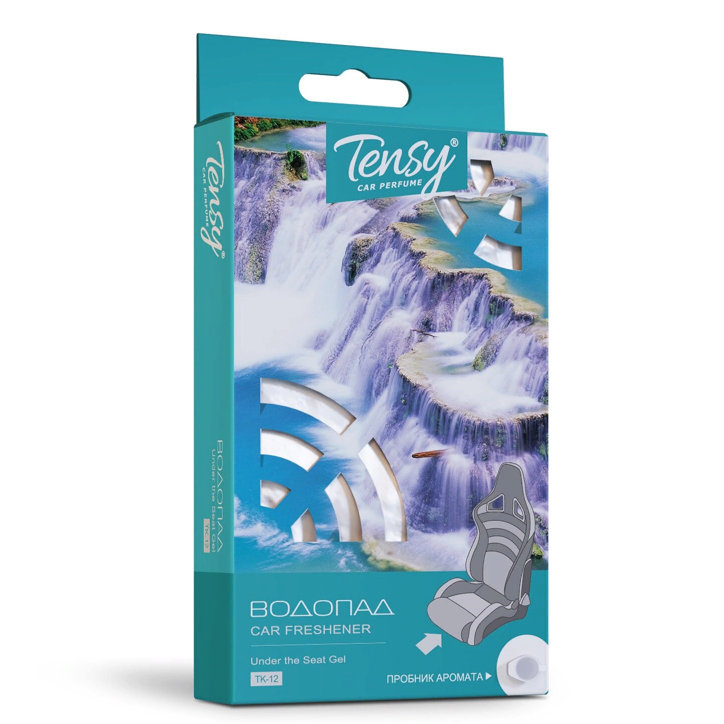 

Ароматизатор в машину Tensy TK12 Водопад, Голубой