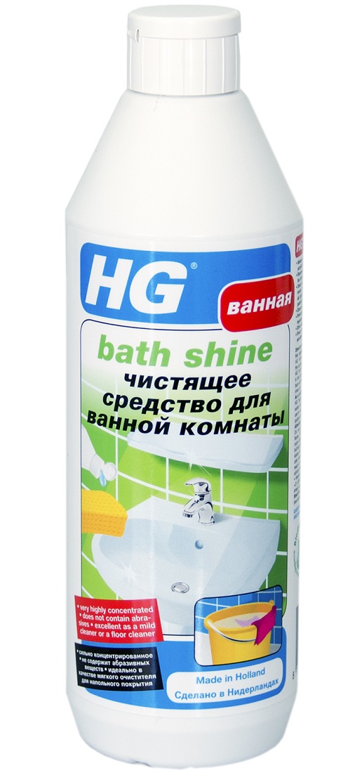 фото Средство hg чистящее для ванной комнаты 0.5 л