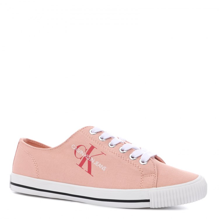 

Кеды женские Calvin Klein Jeans DIAMANTE оранжево-розовые 38 EU, DIAMANTE