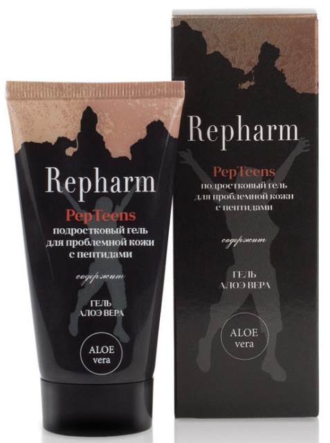 PepTeens подростковый гель для проблемной кожи с пептидами 50мл Repharm 0068-ПР0168