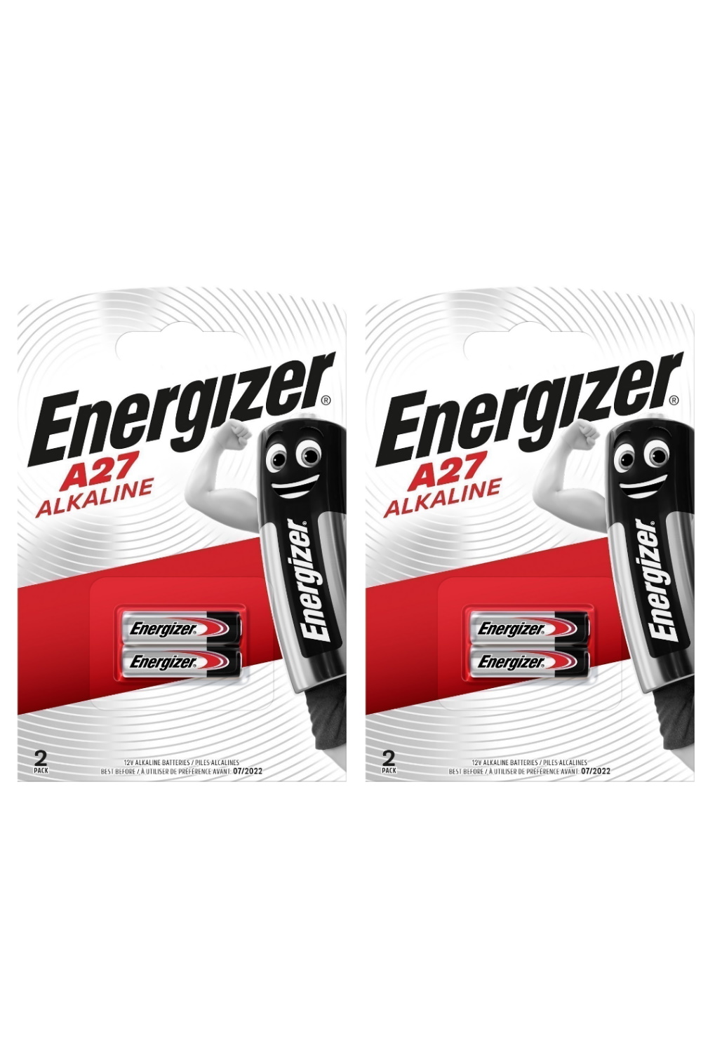 

Батарейка Energizer Alkaline A27А 12V 2шт (2 упаковки)